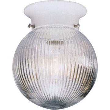 Progress Lighting Glass Globes Flush Mount - 120V - White