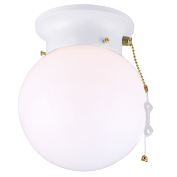Canarm 1-Light Flush Mount - 120V - White