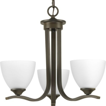 Progress Lighting Laird 20" 3-Light Chandelier - 120V - Antique Bronze