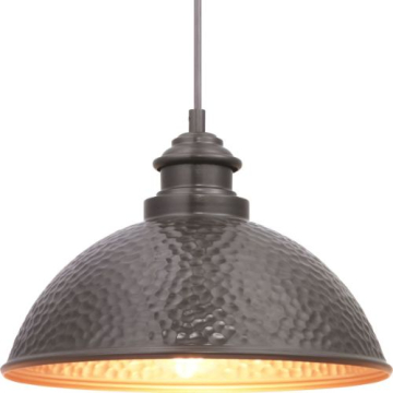 Progress Lighting Englewood 1-Light Hanging Lantern - 120V - Antique Bronze