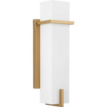 Progress Lighting Antrim 1-Light Modern Medium Outdoor Wall Sconce - 120V - Soft Gold