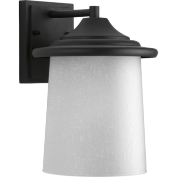 Progress Lighting Essential 1-Light Medium Outdoor Wall Lantern - 120V - Textured Black