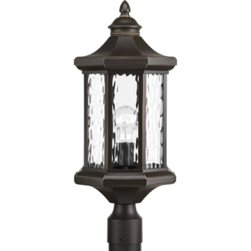 Progress Lighting Edition 1-Light Post Top Lantern - 120V - Antique Bronze