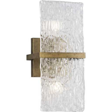 Progress Lighting Chevall 2-Light Wall Sconce - 120V - Gold Ombre
