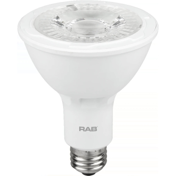 RAB 11W LED PAR30L - Dimmable - 35º Beam Angle - 2700K - 900 Lumens - 120V