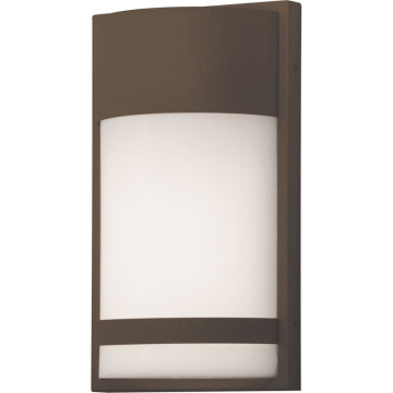 AFX Paxton 12" LED Outdoor Wall Sconce - CCT Selectable - 120-277V - Textured Bronze