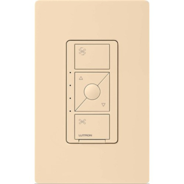 Lutron Caseta Wireless In-Wall Fan Control - 120V - Ivory