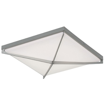 AFX Pearson 12" LED Flush Mount - CCT Selectable - 120-277V - Satin Nickel