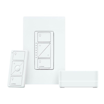 Lutron Caseta Smart Bridge Pro Dimmer Kit w/ One Dimmer and One Pico