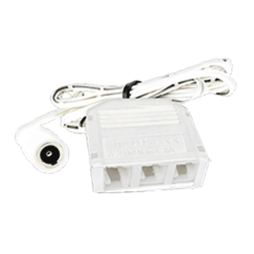 Westgate 3-Port Splitter For 12V Slim Puck Series - White