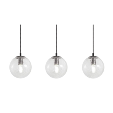 AFX Palla 3-Light Linear Pendant - 120V - Black