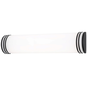 AFX Palmer 24" LED Vanity Light - CCT Selectable - 120-277V - Black