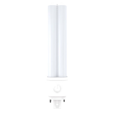 Green Creative 9.5W LED PL Lamp - 0-10V Dimming - 4-Pin G24q/GX24q - 3500K - 1,150 Lumens - Ballast Compatible