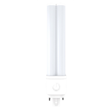 Green Creative 9W LED PL Lamp - Universal 2-4 Pin G24/GX24 Base - 3000K - 1,150 Lumens - 120-277V or Ballast Compatible