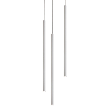 AFX Point 3-Light Round LED Pendant - 3000K - 120V - White