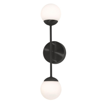 AFX Pearl 18" LED Wall Sconce - 3000K - 120V - Black