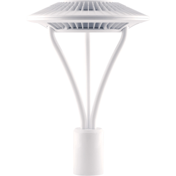 RAB 52W Circular LED Area Light - Type V - 5000K - 5,753 Lumens - 120-277V - White