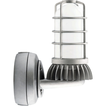 RAB 13W LED Vaporproof Wall Mount Uplight - 3/4" Taps - 4000K - 595 Lumens - 120-277V
