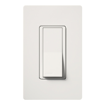Lutron Claro Single-Pole Switch - 15A - Snow