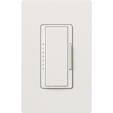 Lutron Vive Maestro Wireless RF Electronic Low-Voltage Dimmer - 600W Max - White