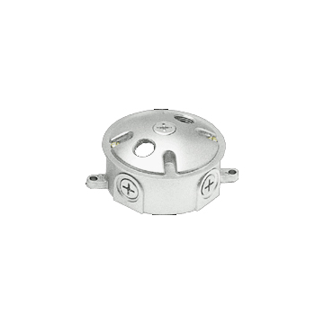 RAB Weatherproof Round Box - (3) 1/2" Tap - Cover