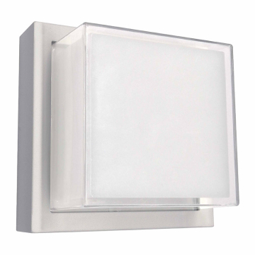 Westgate LRS LED Square Non-Cutoff Wall Pack - 12W - CCT Selectable - 650 Lumens - 120V - White