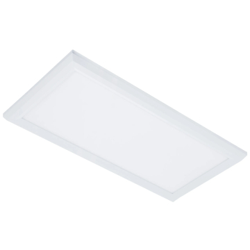 Westgate LPS 1x2 LED Surface Mount Panel - 25W - 3000K - 2,500 Lumens - 120-277V - White
