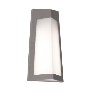 AFX Pasadena 12" LED Outdoor Wall Sconce - CCT Selectable - 120-277V - Textured Grey