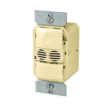 Wattstopper Wall Switch Sensor - PIR - Multi-Mode - 120-277V - Light Almond