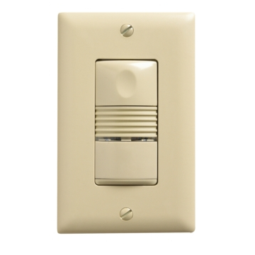 Wattstopper Wall Switch Sensor - PIR - Multi-Mode - 120-277V - Ivory