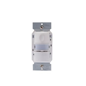 Wattstopper Wall Switch Sensor - PIR - Multi-Mode - Nightlight - 120-277V - Light Almond