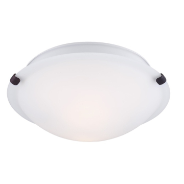 Canarm 12" 2-Light Flush Mount - 120V - Oil Rubbed Bronze