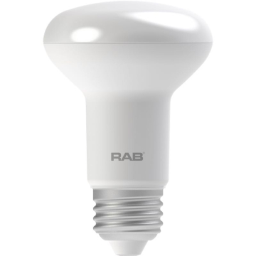 RAB 7W LED R20 - Dimmable - 2700K - 525 Lumens - 120V