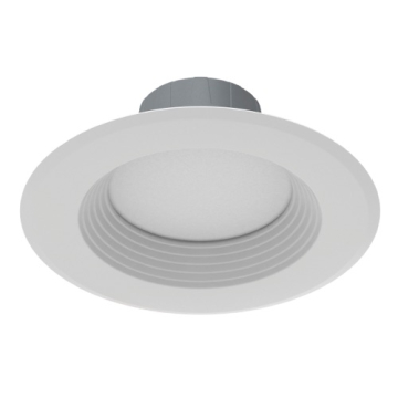 RAB 6" LED Retrofit Downlight - 14W - CCT Selectable - 1200 Lumens - 120V - Baffle Trim