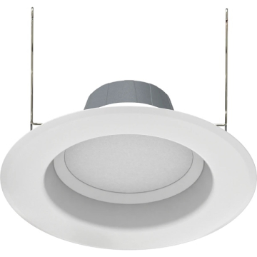 RAB 6" LED Retrofit Downlight - 11W - CCT Selectable - 900 Lumens - 120V - Smooth Trim