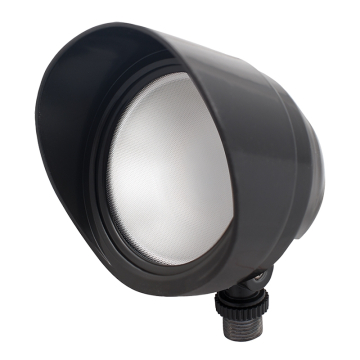 RAB BULLET LED Flood Light - 12W - 3000K - 120V - Bronze
