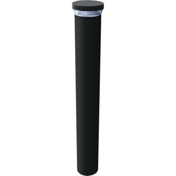 RAB 12W 42" Round LED Bollard - 90° Pattern - 5000K - 828 Lumens - 120-277V - Bronze