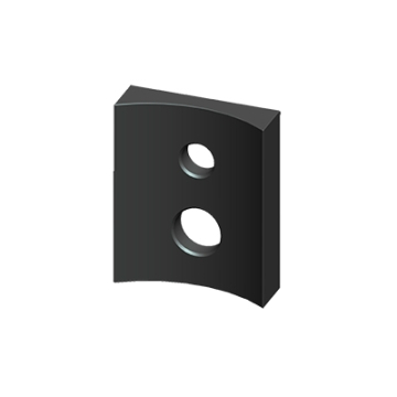 RAB 3" Round Pole Adapter - Bronze