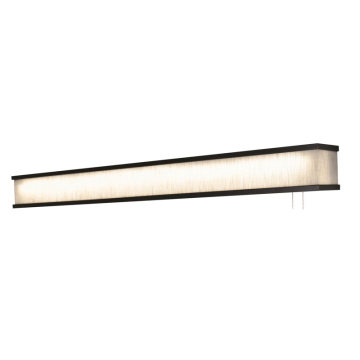 AFX Randolph 50" LED Overbed Light - 3000K - 120V - Rubbed Bronze / Jute