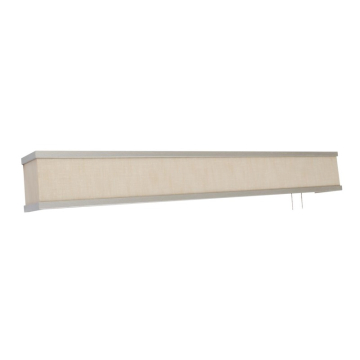 AFX Randolph 50" LED Overbed Light - 3000K - 120V - Satin Nickel / Jute