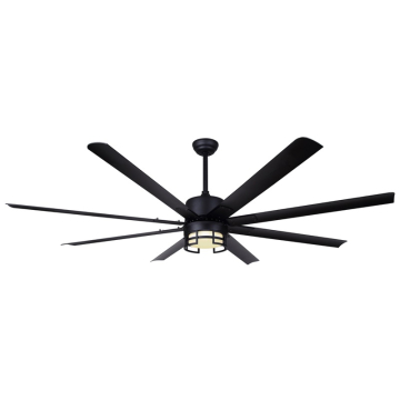 Canarm Ezra 72" Outdoor LED Ceiling Fan - 20W - 120V - Black