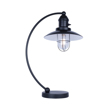 Canarm Cavea 1-Light Outdoor Lantern - 120V - Matte Black