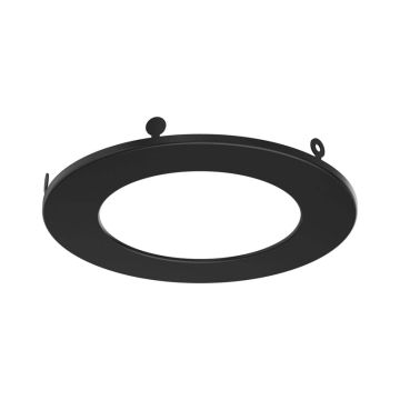 DALS 4" Round Trim for 2004 / 5004 / 5004-DW Products - Black