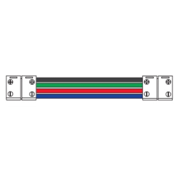 DiodeLED 6" RGB Flexible Extension Cord for Dazzle RGB LED Tape Light