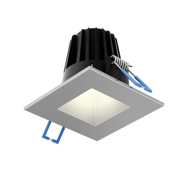 DALS RGR Regressed Square LED Downlight - 2" - 8W - CCT Selectable - 120V - Satin Nickel