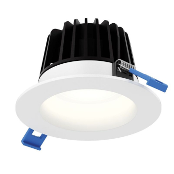 DALS RGR Regressed Round LED Downlight - 4" - 14W - CCT Selectable - 120V - White