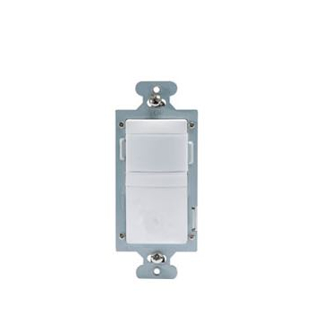 Wattstopper Wall Switch Sensor - PIR - Multi-Mode - 120V - Black
