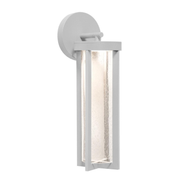 AFX Rivers 12" Outdoor LED Lantern - 3000K - 120V - Textured Grey