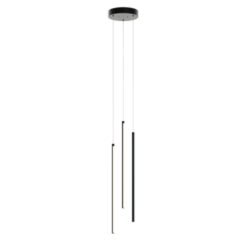 AFX Rosemont 24" LED Pendant Light - 3000K - 120V - Black