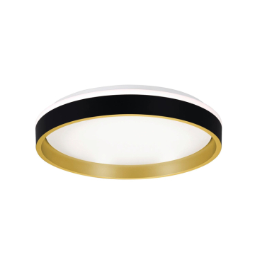 AFX Rana 16" LED Flush Mount - 26W - CCT Selectable - 120V - Black
